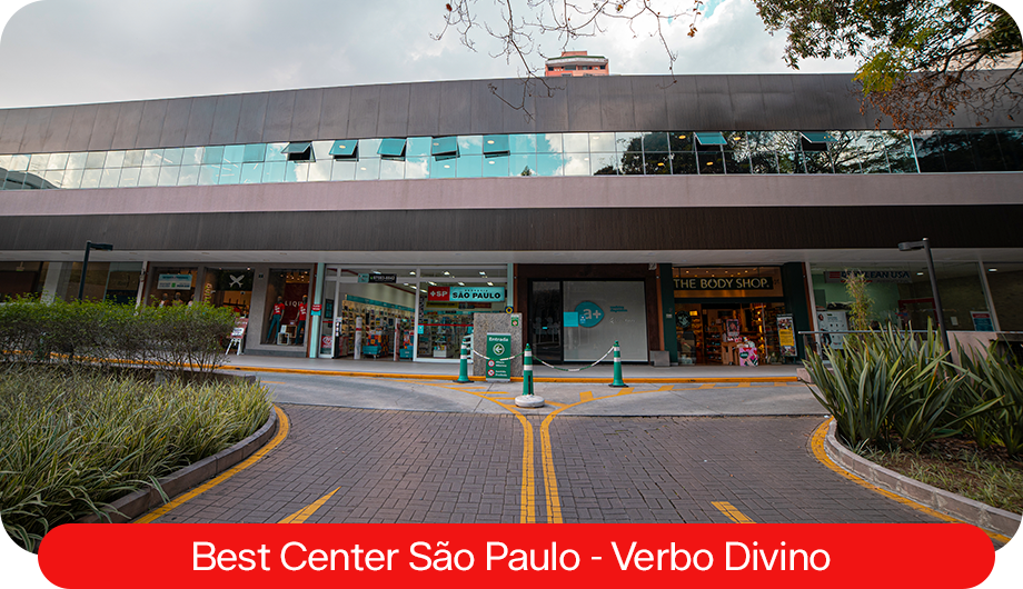 Foto da fachada de um empreendimento da Best Center.