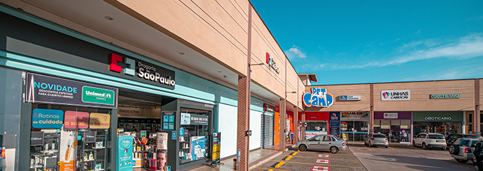 Imagem de um centro comercial da Best Center
